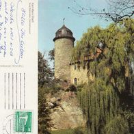 AK Karl-Marx-Stadt, Burg Rabenstein, von 1985 in Farbe