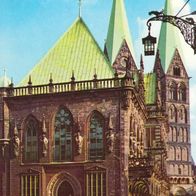 AK Bremen Rathaus Eingang in Farbe - unbenutzt