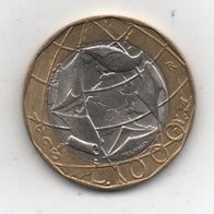 Münze Italien 1000 Lire 2004