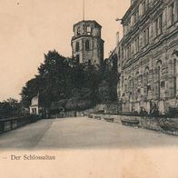AK Heidelberg Der Schlossaltan s/ w - unbenutzt