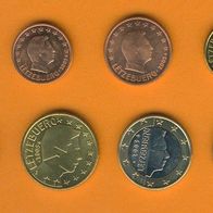 Luxemburg 2005 Kursmünzsatz 1 Cent bis 2, - Euro kompl. Bankfriisch
