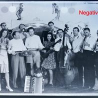 Negativ Fotonegativ s/ w : Musik Kapelle Band Bigband Blaskapelle Orchester Musiker