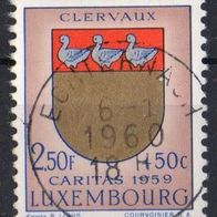 Luxemburg Michel 615 gestempelt Caritas