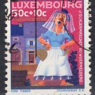 Luxemburg Michel 740 gestempelt Caritas