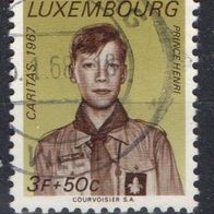 Luxemburg Michel 762 gestempelt Caritas