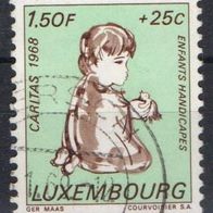 Luxemburg Michel 780 gestempelt Caritas