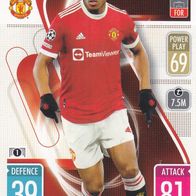 Manchester United Topps Trading Card Champions League 2021 Anthony Martial Nr.43