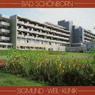 AK Bad Schönborn Sigmund Weil Klinik in Farbe