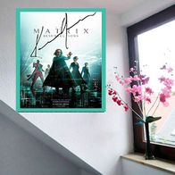 Keanu Reeves Matrix Film Poster Dezember 2021. USA-Import. XXL 70x50 cm. Starsouvenir