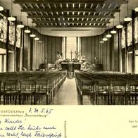 AK Elbingerode Harz Diakonissen Mutterhaus Neuvandsburg, Kirchsaal innen, v.1965