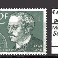 Saarland 1958 100. Geburtstag von Rudolf Diesel MiNr. 432 postfrisch