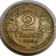 Frankreich 2 Francs 1939 ## Le1