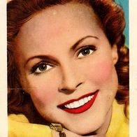 Inge Landgut - Schauspielerin Starfoto Fotokarte Foto in Farbe