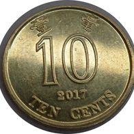 Hongkong 10 Cents 2017 ## S11
