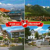 AK Oberstdorf Mehrbildkarte in Farbe - unbenutzt