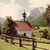 AK Kapelle im Kaisertal, Gebirge, Berge in Farbe