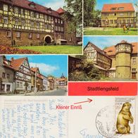 AK Stadtlengsfeld Kreis Bad Salzungen Mehrbildkarte in Farbe von 1983