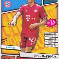 FC Bayern München Topps Match Attax Trading Card 2021 Jamal Musiala Nr.306 Sonderkart