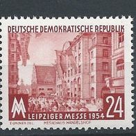 Leipziger Herbstmesse 1954 MNR 433 postfrisch