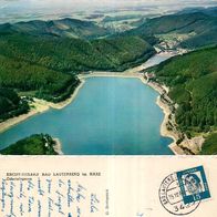 AK Odertalsperre Harz bei Bad Lauterberg von 1964 in Farbe