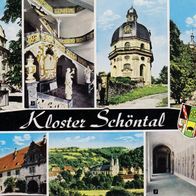 2 AK Kloster Schöntal an der Jagst in Farbe - unbenutzt