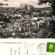 AK Marburg Lahn Universitätsstadt von 1961 s/ w