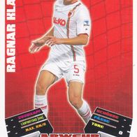 FC Augsburg Topps Match Attax Trading Card 2012 Ragnar Klavan Nr.379