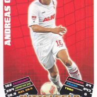 FC Augsburg Topps Match Attax Trading Card 2012 Andreas Ottl Nr.380