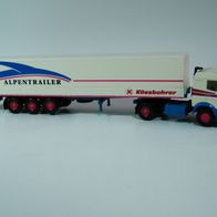Wiking MB SK 1735 Pritschensattelzug Alpentrailer Wiking-Nr 510 (510-13-3)