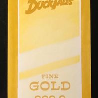 NEU The official Munchkin bookmark of DuckTales Fine Gold 999.9 Lesezeichen