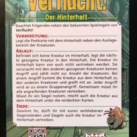 NEU Verflucht! - Promo - Der Hinterhalt - Mini-Erweiterung - Spiel 2018 Essen