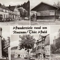 AK Ilmenau - Wanderziele rund um den Thüringer Wald s/ w - unbenutzt