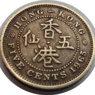 Hongkong 5 Cents 1965 ## Ga2