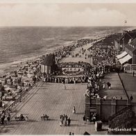 AK Nordseebad Westerland Promenade mit Strand s/ w - unbenutzt