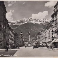 AK Innsbruck Maria Theresienstraße von 1941