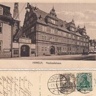 AK Hameln Hochzeitshaus von 1917 s/ w