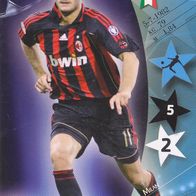 AC Mailand Panini Trading Card Champions League 2007 Alberto Gilardino Nr.183/192