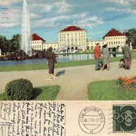 AK München Schloß Nymphenburg in Farbe von 1956