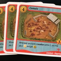 NEU Fields of Green Promo Camels Grand Fair FestSaison Karten Spiel 2018 Kamele