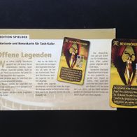 NEU Die Arena von Tash-Kalar Erweiterung Bonuskarte Beschwörerlegende Spielbox