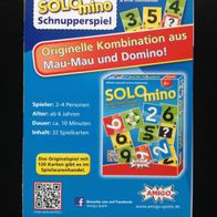 NEU SOLOmino Schnupperspiel - Kombination aus Mau-Mau & Domino / Amigo Spiele