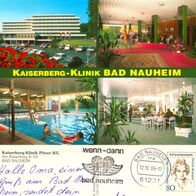 AK Bad Nauheim, Kaiserberg Klinik Pitzer KG, von 1995 in Farbe