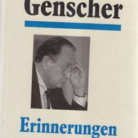 Erinnerungen von Hans Dietrich Genscher Geb. Buch