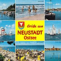 AK Neustadt Ostsee Mehrbildkarte in Farbe - unbenutzt