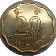 Hongkong 20 Cents 1998 ## Kof6