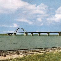AK Fehmarn - Brücke Vogelfluglinie in Farbe