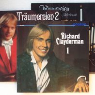 Richard Clayderman, 3 LPs - Telefunken / Delphine 1977 - 1980