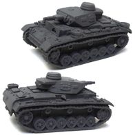 Panzer III, Ausführung J 5 cm KWK L42, grau, EDW, Kleinserie Ep2, Küchler / WKF