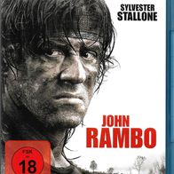 Blu-Ray - John Rambo , mit Sylvester Stallone