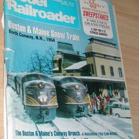 Model Railroader: December 1988: u.a. Boston &Maine Snow Train, North Conway station